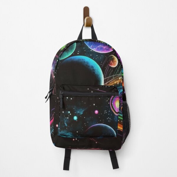 Item preview, Neon-inspired design of a colorful abstract galaxy designed and sold by iDezine GD.