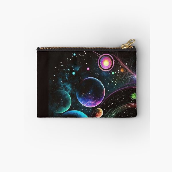 Item preview, Neon-inspired design of a colorful abstract galaxy designed and sold by iDezine GD.