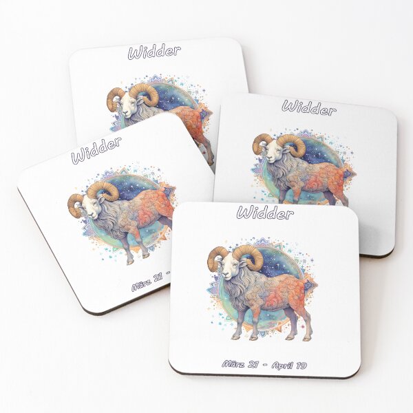Artikelvorschau, abstract fantasy zodiac sign aries widder entworfen und verkauft von Picture-Art.