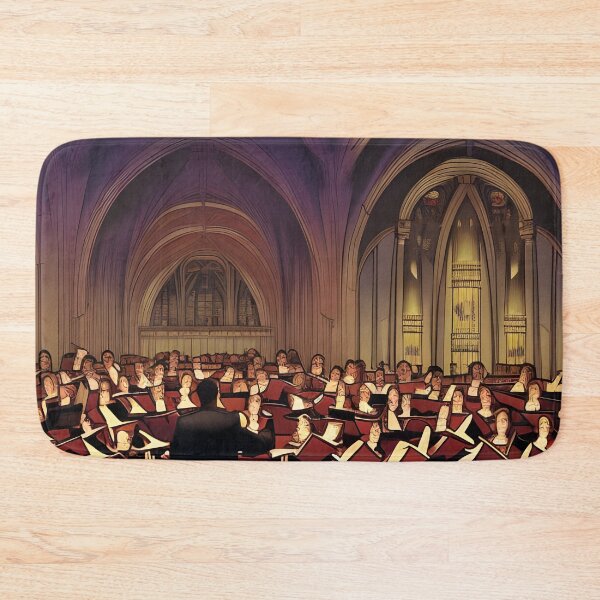 Item preview, The singing choir artwork designed and sold by brandway.