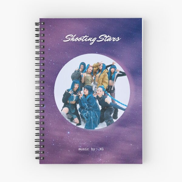 Item preview, XG, shooting stars designed and sold by KAJÖ SHOP.