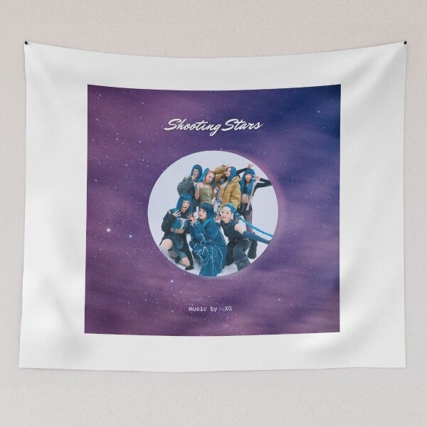 Item preview, XG, shooting stars designed and sold by KAJÖ SHOP.