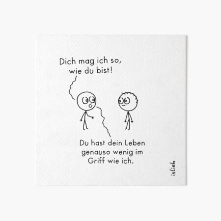 Artikel-Vorschau von Wie du bist, designt und verkauft von islieb.