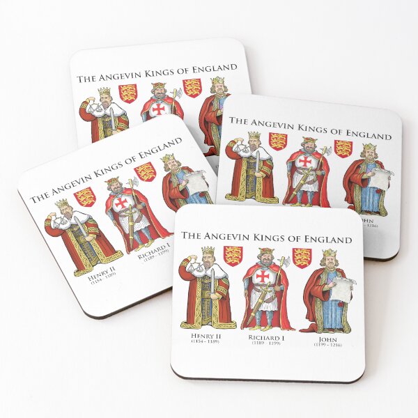 Item preview, The Angevin Kings of England designed and sold by MacKaycartoons.