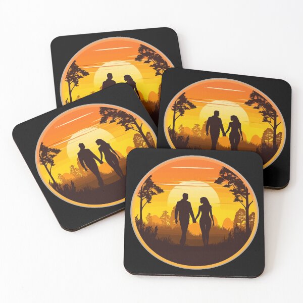 Artikelvorschau, Romantic Couple at Sunset: Serene and Captivating Moment entworfen und verkauft von QualityQuest.