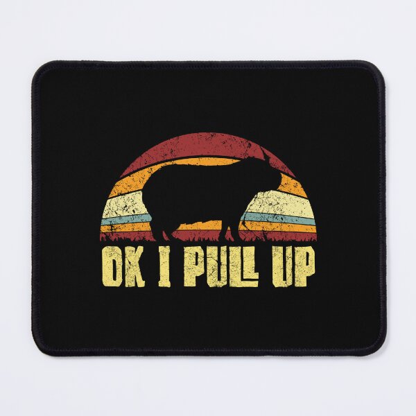 Item preview, Vintage Retro Ok I Pull Up - Capybara  designed and sold by Whimsical  Thinker.