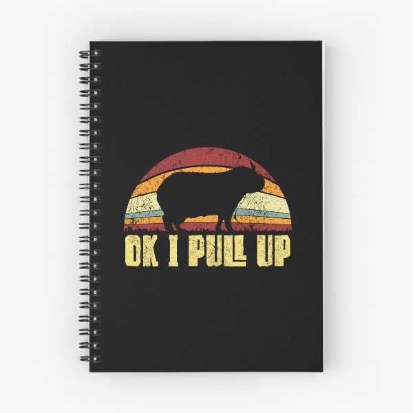 Item preview, Vintage Retro Ok I Pull Up - Capybara  designed and sold by Whimsical  Thinker.