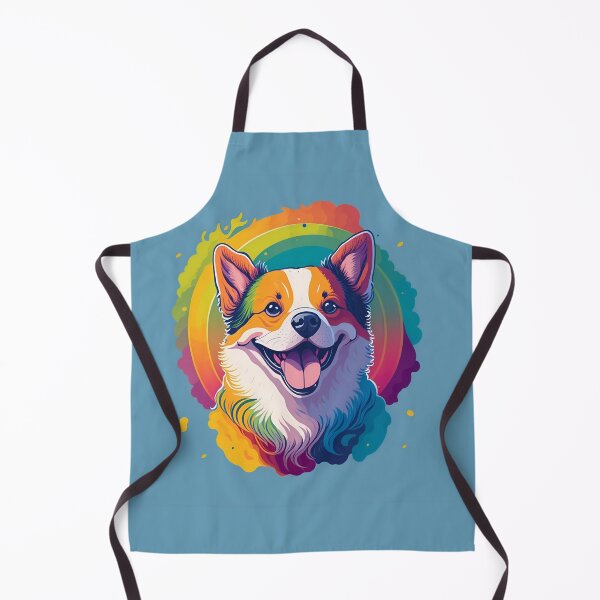 Item preview, Cute Corgi Dog Colorfull Rainbow designed and sold by K-Art-Design.