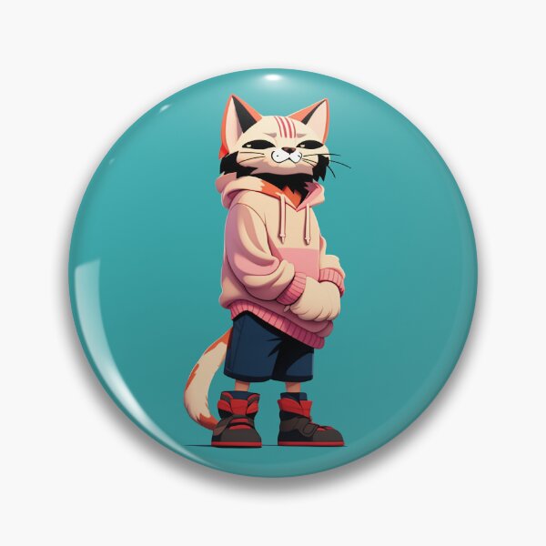 Item preview, Cool cat with a hoodie designed and sold by pablopcb.