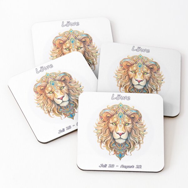 Item preview, abstract fantasy zodiac sign leo lion löwe designed and sold by Picture-Art.