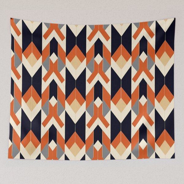 Item preview, 70's inspired chevron design designed and sold by MiracleSociety.