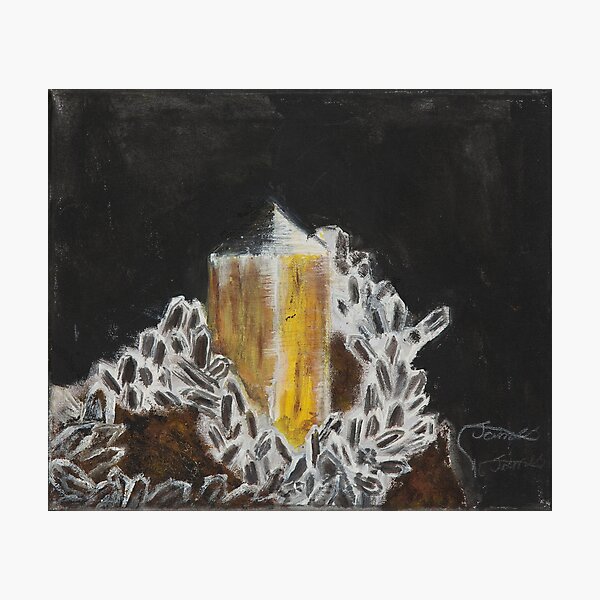 Quartz cluster Photographic Print