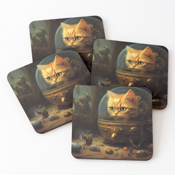 Item preview, Curiosity Trapped in Glass designed and sold by Wallart-Nisyo.