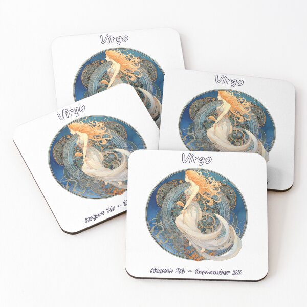Item preview, abstract fantasy zodiac sign virgo designed and sold by Picture-Art.