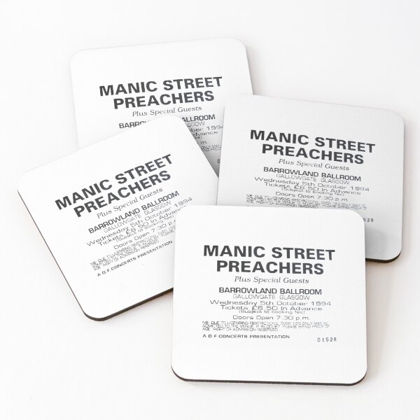 Item preview, Manic Street Preachers Black Print.     designed and sold by Freemanshirt.