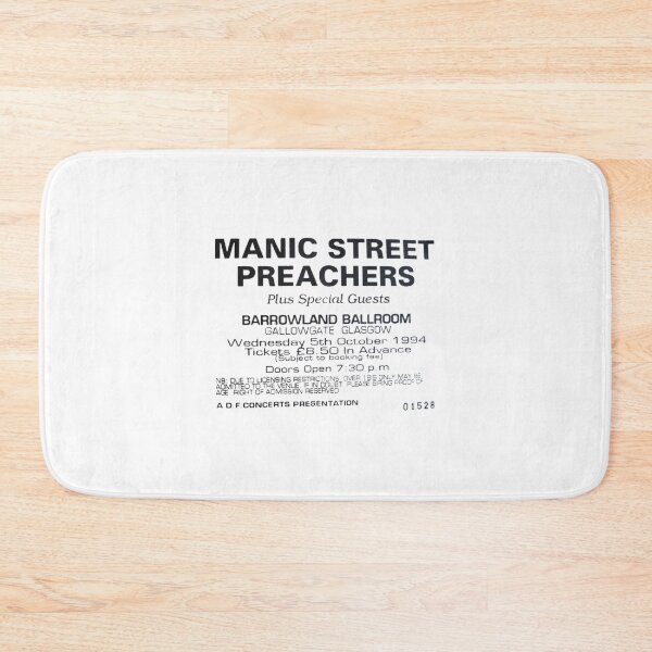Item preview, Manic Street Preachers Black Print.     designed and sold by Freemanshirt.