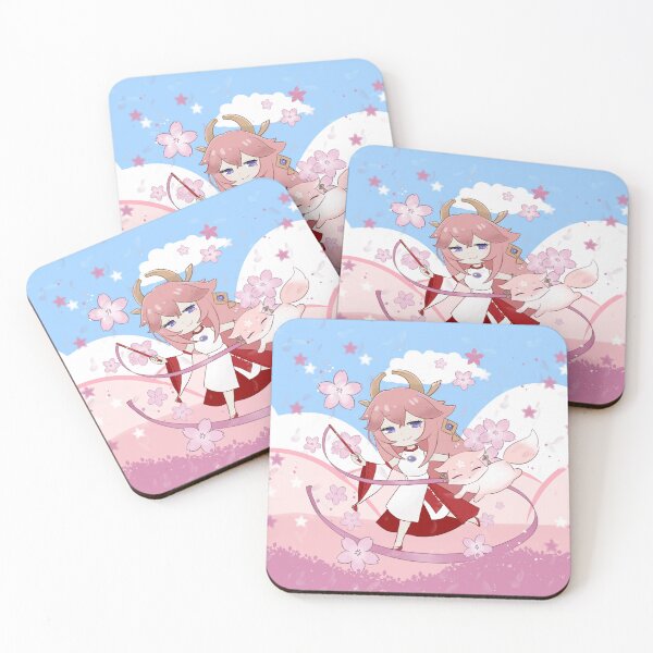 Item preview, Cherry Blossom w/ Yae Miko  designed and sold by Nayuki911.