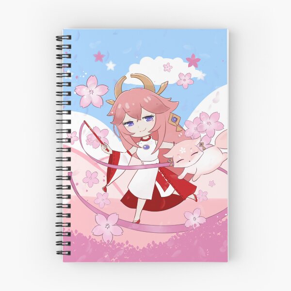 Item preview, Cherry Blossom w/ Yae Miko  designed and sold by Nayuki911.