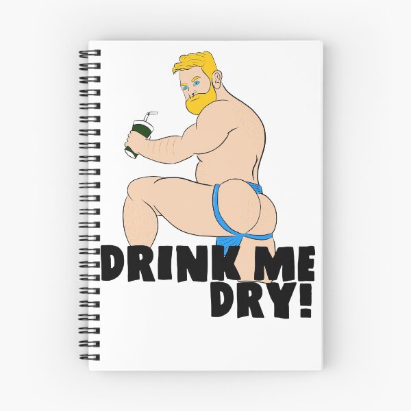 Item preview, Thirsty Boy with Jock  designed and sold by thegingerfox.