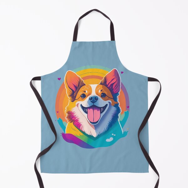 Item preview, Cute Corgi Dog Colorfull Rainbow designed and sold by K-Art-Design.