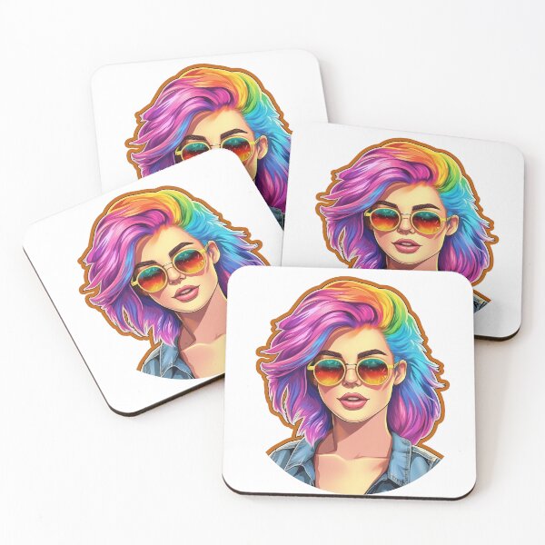 Item preview, Rainbow Proud Girl - Christin designed and sold by AdiRemba.