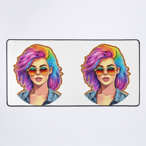 Item preview, Rainbow Proud Girl - Christin designed and sold by AdiRemba.