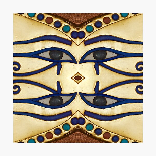 Pattern, motifs, ancient, Egyptian, ornaments Photographic Print