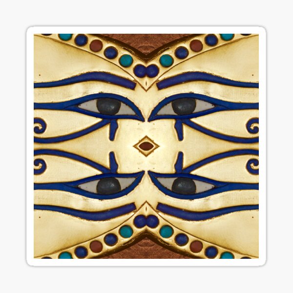 Pattern, motifs, ancient, Egyptian, ornaments Sticker