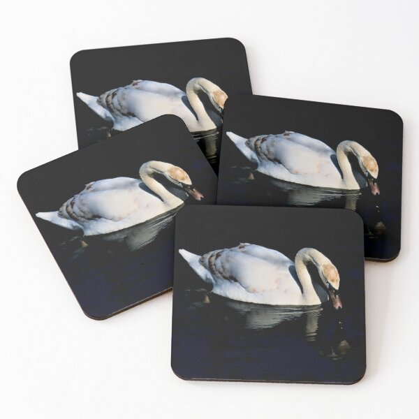 Item preview, Swan Drinking on the Lake designed and sold by Jeremy Hayden.