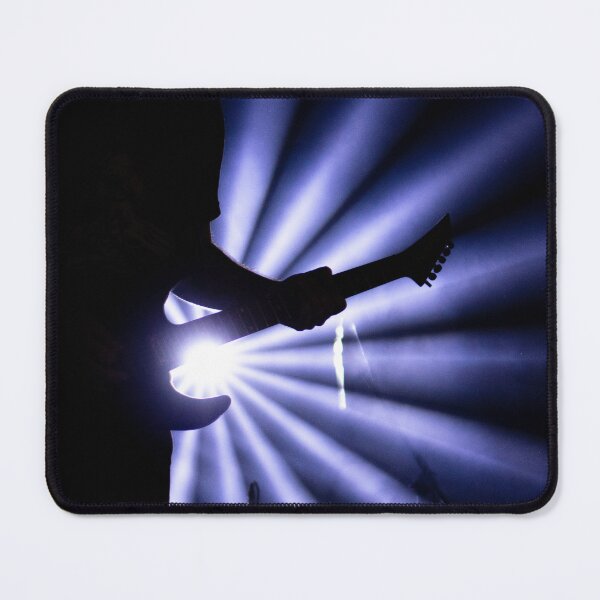 Item preview, Backlit guitar player on stage, fine art photography designed and sold by nachodramis.