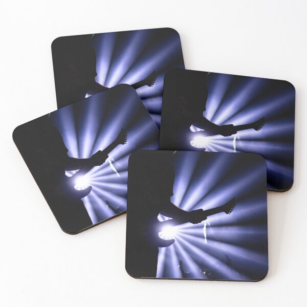 Item preview, Backlit guitar player on stage, fine art photography designed and sold by nachodramis.