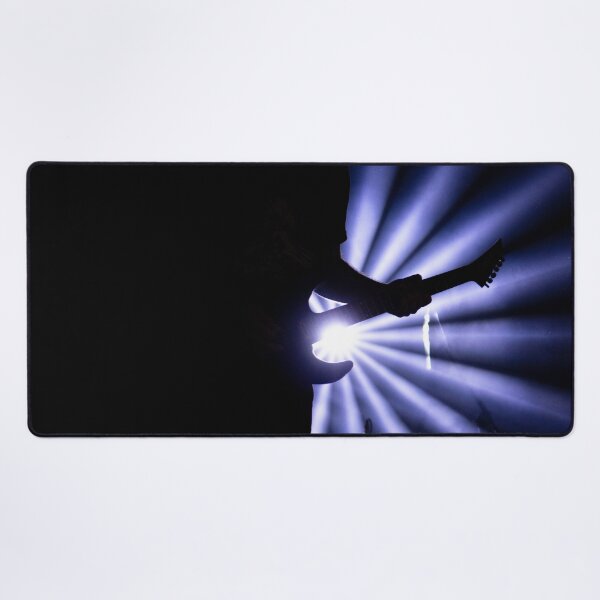 Item preview, Backlit guitar player on stage, fine art photography designed and sold by nachodramis.