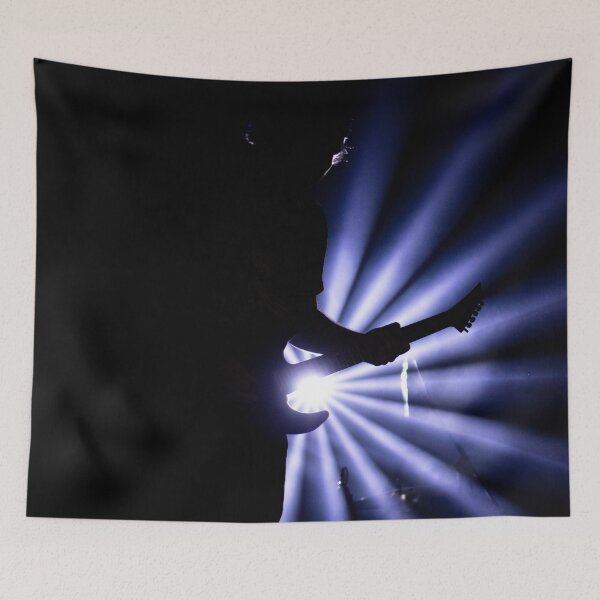 Item preview, Backlit guitar player on stage, fine art photography designed and sold by nachodramis.
