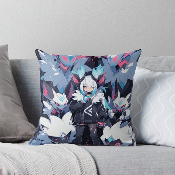 Item preview, Anime Girl With Dragons- An Adorable and Heartwarming Anime Illustration designed and sold by Zibes-Limited.