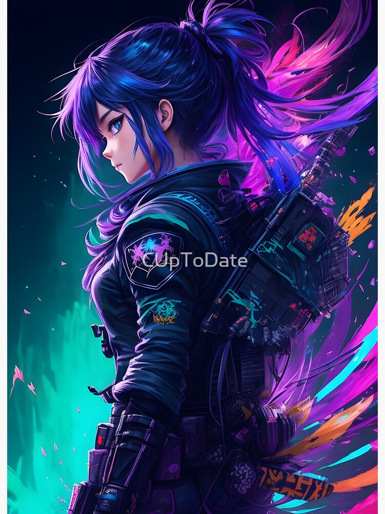 Female Ninja Manga Character Comics Vector Stock Vector (Royalty Free)  2065404404 | Shutterstock