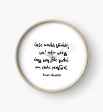 Love is addictive Clock