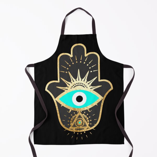 Aperçu de l'œuvre main de hamsa en feuille d'or turquoise créée et vendue par sofiahawk.