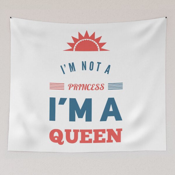 Item preview, I'm not a princess, I'm a queen:  designed and sold by JOY STORE 45.