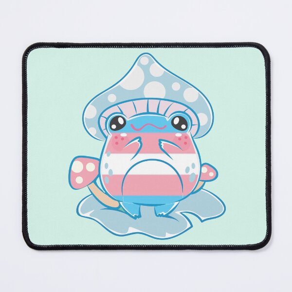 Item preview, Trans frog, cute transgender flag frog, trans pride accessory, Pride month,Lgbt pride designed and sold by Soul ArtLove.