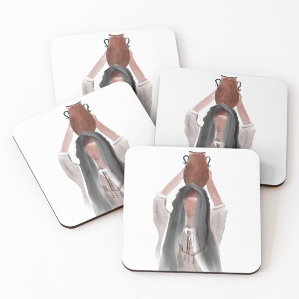 Item preview, Woman with vase designed and sold by Nour Wazir.