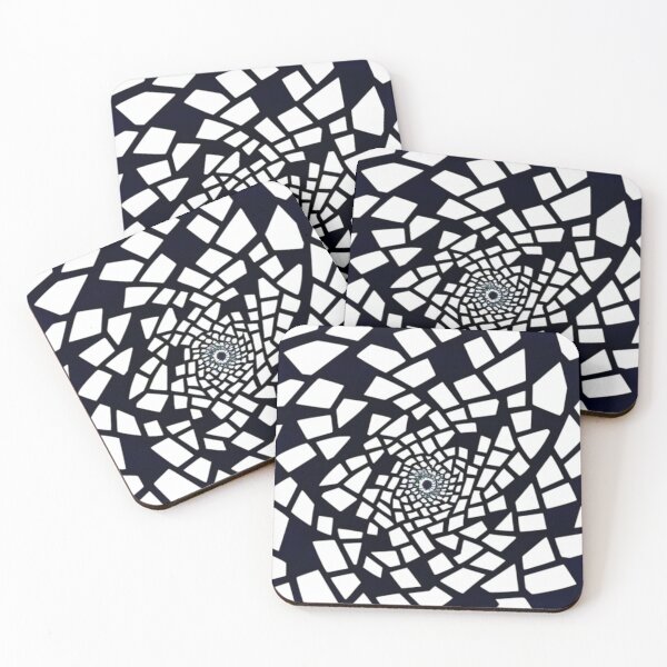 Item preview, Black and white spiral pattern, pattern spiral black and white. designed and sold by Artcolage87.