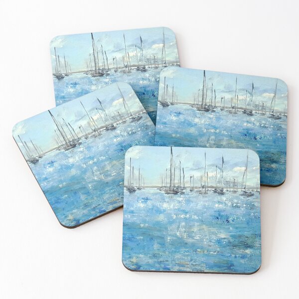 Item preview, Summer in Padanaram Harbor designed and sold by Heather Stivison Art.