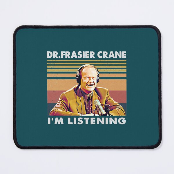 Item preview, Retro I Am Listening Dr Frasier designed and sold by BangAngad.