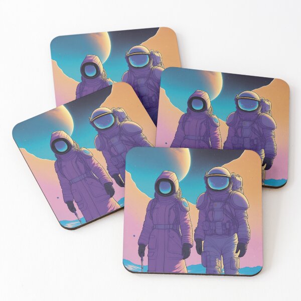 Item preview, Astronauts Exploring Alien Planet designed and sold by Diego Bessa.
