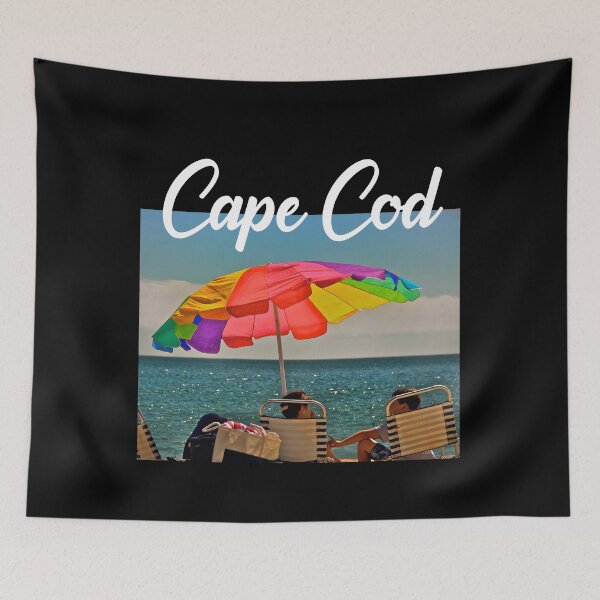 Item preview, Cape Cod Beach Day Umbrella designed and sold by WigOutlet.