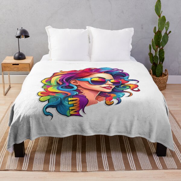 Item preview, Rainbow Proud Girl - Mona designed and sold by AdiRemba.