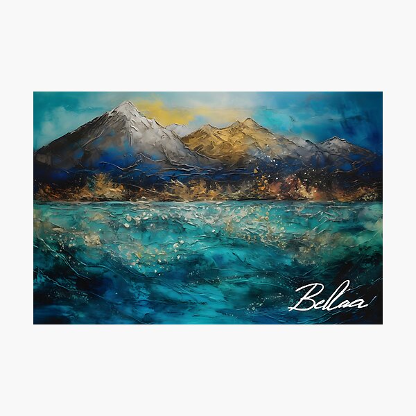 Item preview, Enigmatic Reverie, by artist Bella Catza, Canvas Decor, Wall Art, Modern Art, Room Decor, Gift designed and sold by Bella Catza.