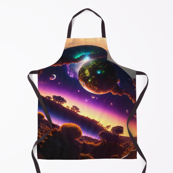 Item preview, Exoplanet Gliese 581A sureal, fictional, colorful. designed and sold by ArtCreator2023.