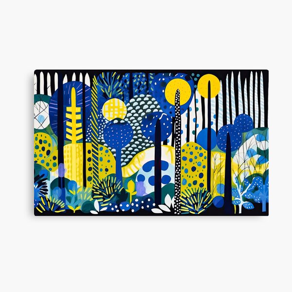 Vista previa del artículo con la obra «Diseño UtopiArt - Selva», diseñado y vendido por DecoJoy.