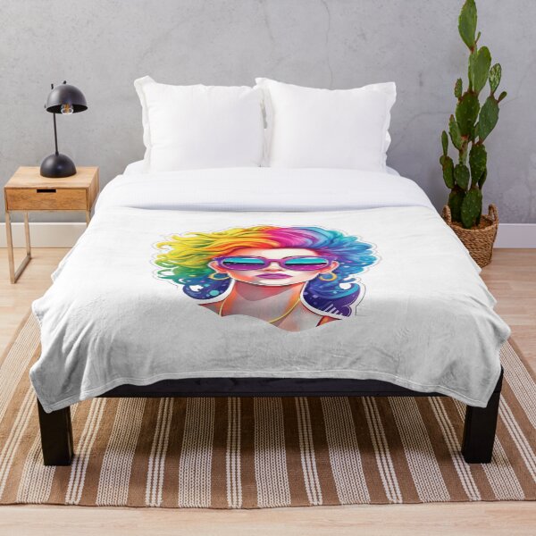 Item preview, Rainbow Proud Girl - Valerie designed and sold by AdiRemba.
